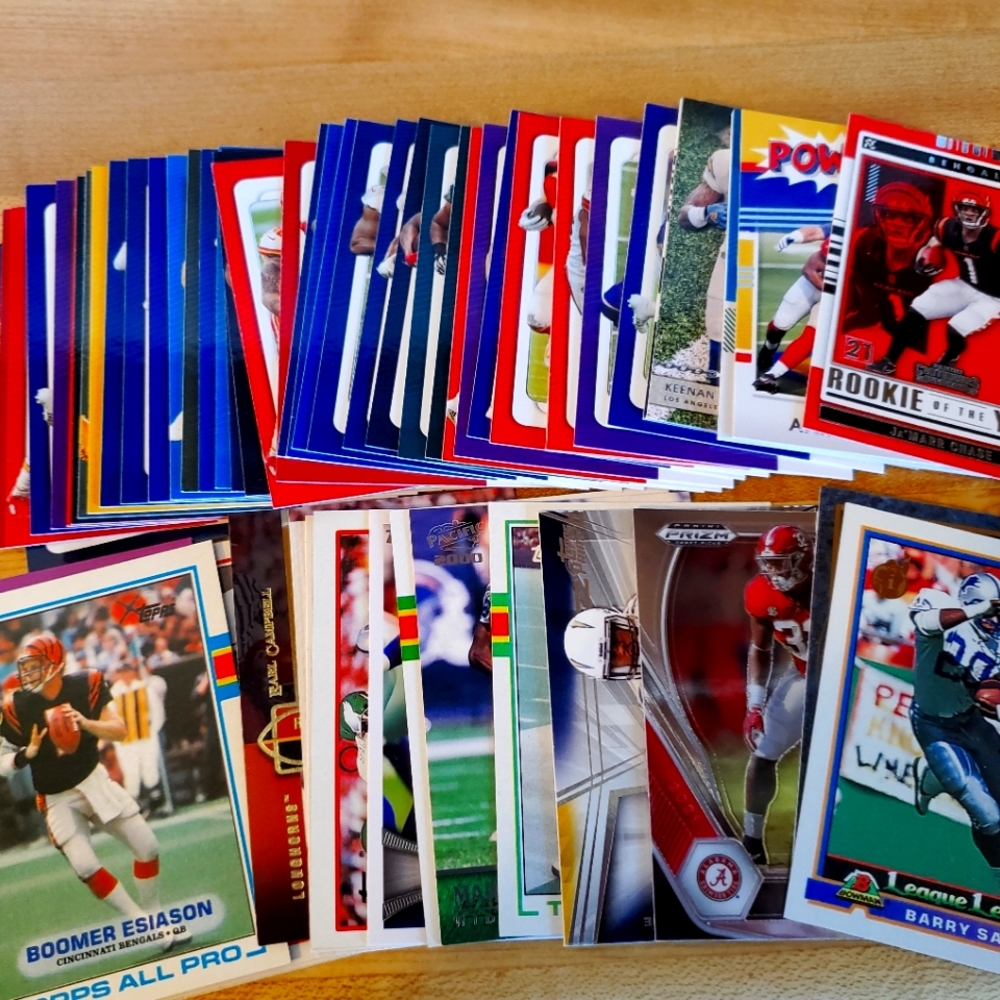 Football cards mystery box